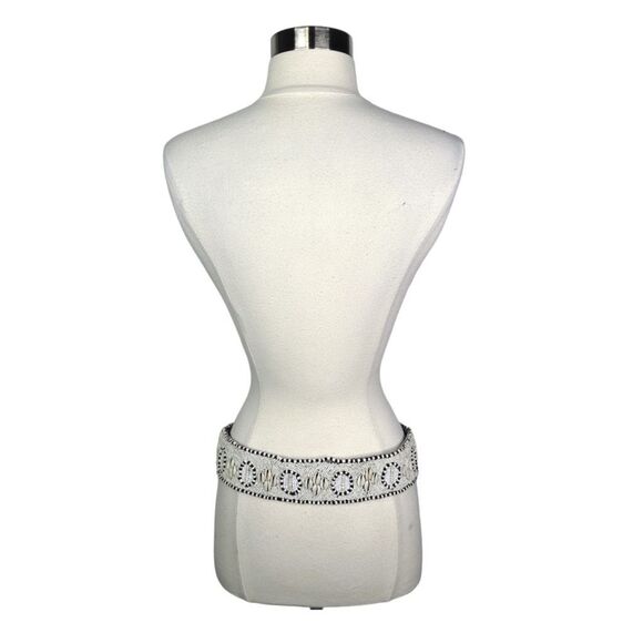 Cocobelle x Anthropologie Timor Komodo Beaded Belt - 29.5” x 2.25” - One Size - Picture 5 of 9